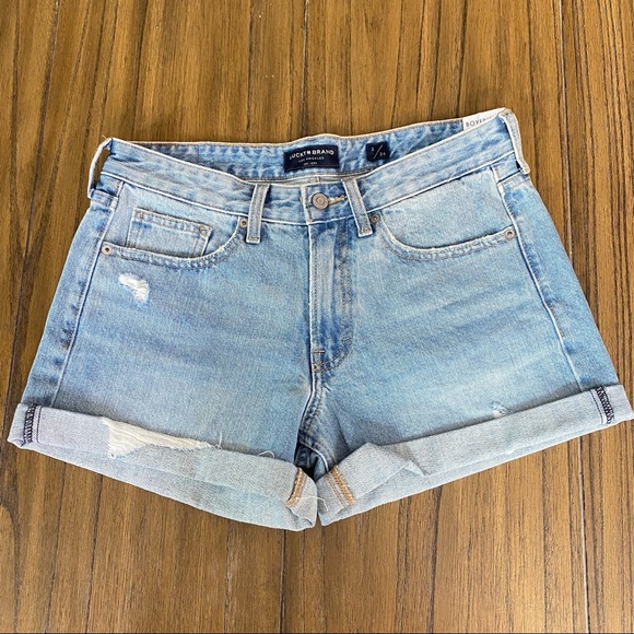 Lucky Brand Pants - Lucky Brand Boyfriend rolled hem distressed shorts